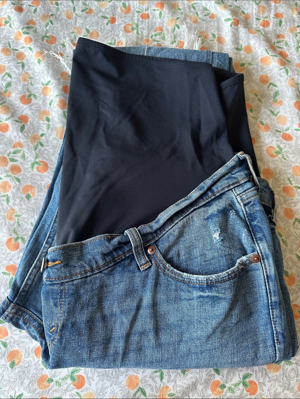 Maternity Ankle Straight Jean